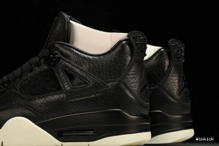 Black 819139-010 Jordan Hair 4 Pony Retro 1128